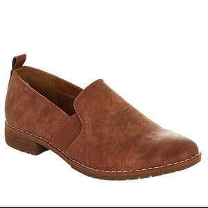 Women's Casual Brown Slip-On Loafers